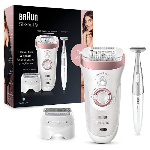 Braun Silk-epil 9-890 | Epilator for Long-Lasting Hair Remover