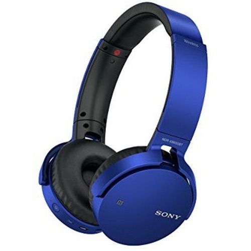 Sony MDR-XB650BT Wireless Extra Bass Headphones (Blue)