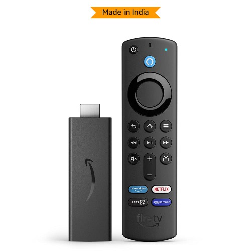 Fire TV Stick (3rd Gen, 2021) with all-new Alexa Voice Remote (includes TV and app controls) | HD streaming device | 2021 release