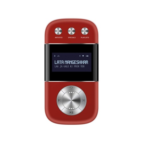 Saregama Carvaan Go 2.0-3000 Pre-Loaded Retro Hindi Songs (Salsa Red)