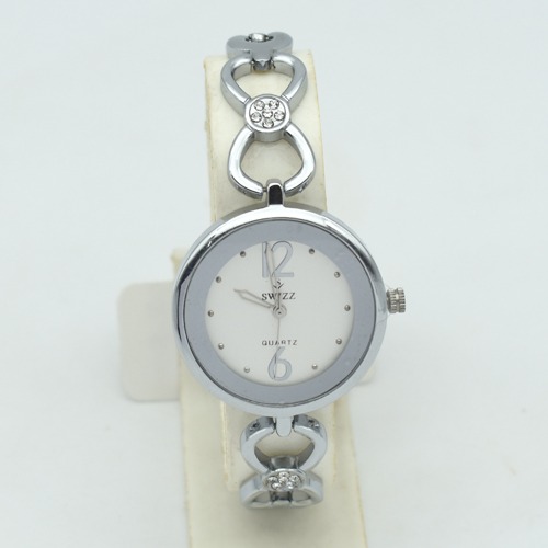 Siwzz Silver Dial Stainless Steel Strap Women Watch