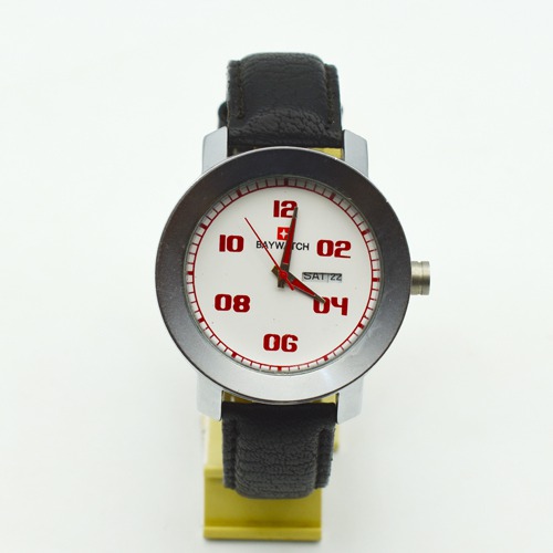 Baywatch White Dial Brown Leather Strap Men's Watch | 111066156