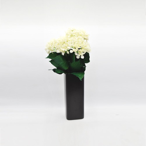 Artificial Petal Hydrangea Bunch|  Artificial Flowers Plants with Pot for Home Office Decor