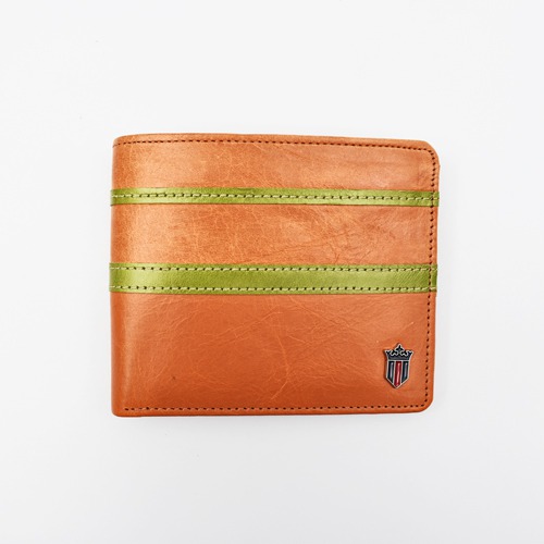 Orange Leather Wallet for Men | Wallets Men Leather | Men's Wallet