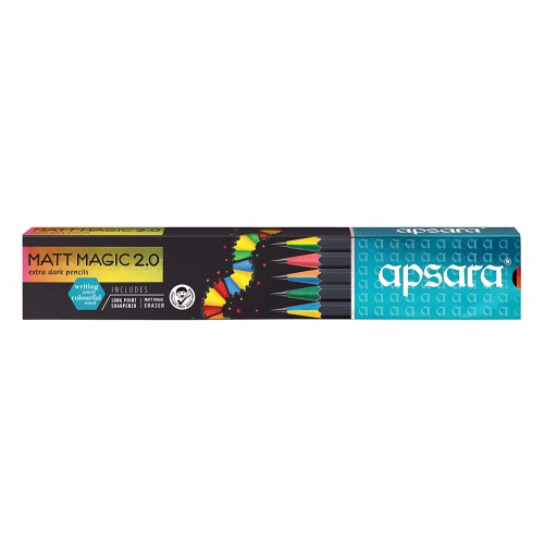 Apsara Matt Magic Pencil 2.0  |  Graphic Pencil | Extra Dark Pencil