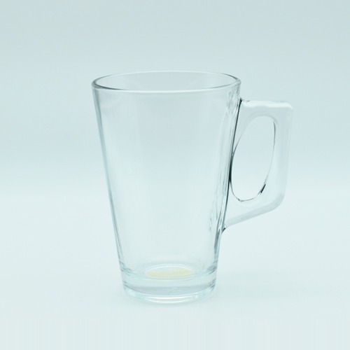 Vela Mug  | Glass Crystal Tea Coffee Mugs| 250 ml | 6 Piece Cup