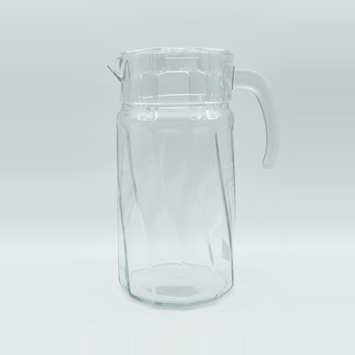 Gordion Jug Transperent 1470 ML | Glass | clear | with tight Lid