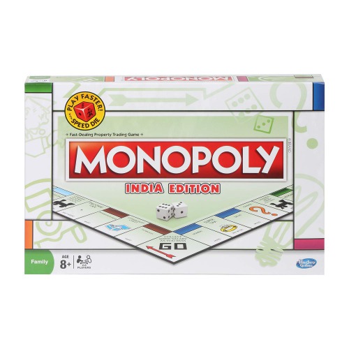 MONOPOLY India Edition Board Game for Families and Kids