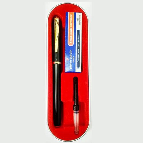 Pierre Cardin Momento Metal Body GT Ball Point Pen Blue Ink Gift Box Original 
