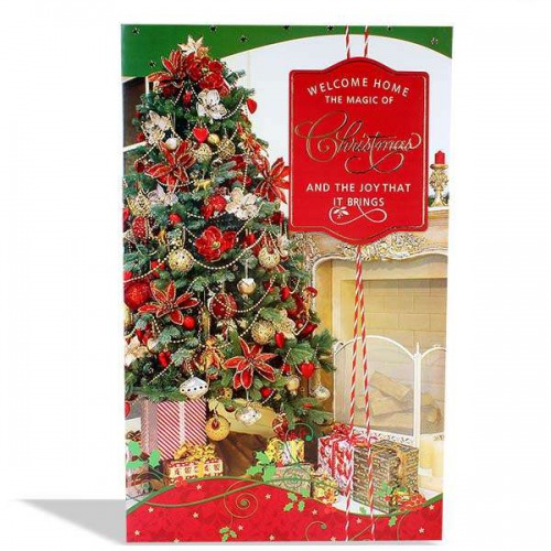 Welcome Home Christmas  Greeting Card