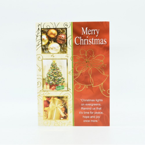 Merry Christmas Greeting Card