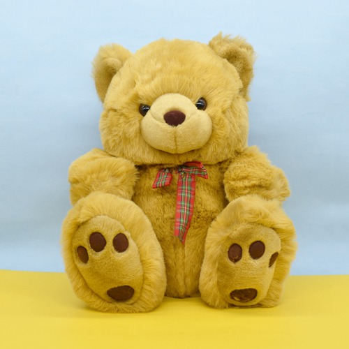 Bear Sitting Soft Toy For Kids| Washable Soft Toys