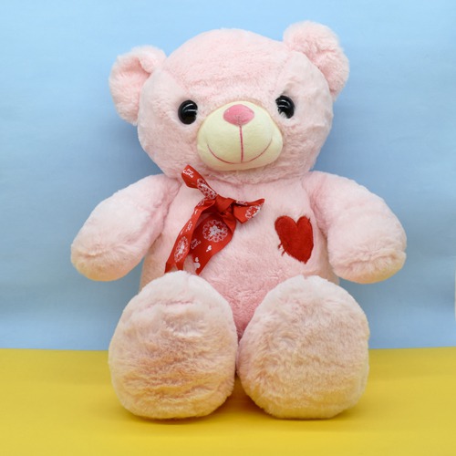 Cute Pink Fuffly Soft Toy For Kids( 55cm)