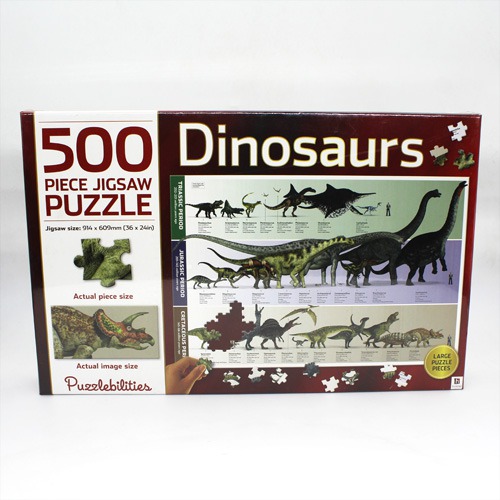 Dinosaurs 500 Piece Jigsaw Puzzle | Puzzle Game