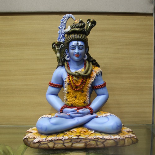 Fiber Shiva Murti for Home & Office Temple I Living Room I Car Dashboard I Mahadev I Bholenath