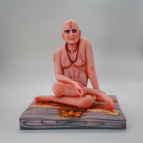 Lord Dattatreya Shri Akkalkot Swami Samarth Maharaj Idol Statue for Car Dashboard and Home Table Decor