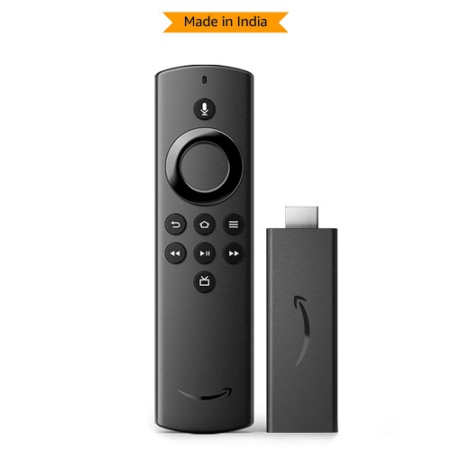 Fire TV Stick Lite with Alexa Voice Remote Lite | Stream HD Quality Video | No power and volume buttons