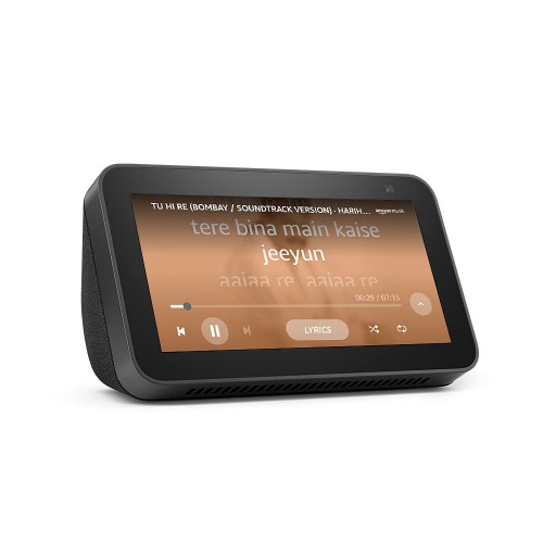 All new Echo Show 5 (2nd Gen, 2021 release) - Smart speaker with 5.5 ( Black)