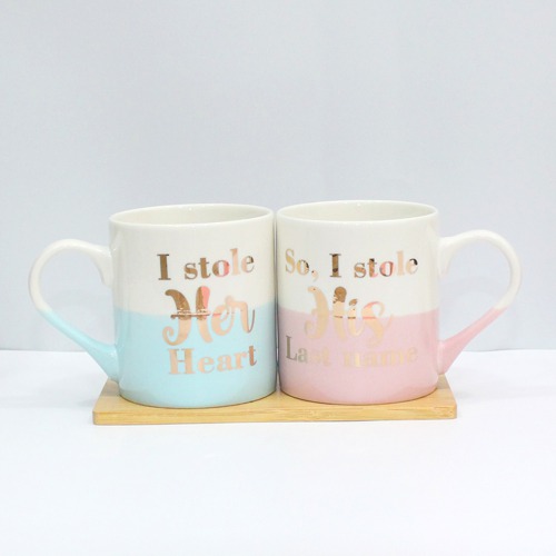 The Ceramic Twin Couple Mug