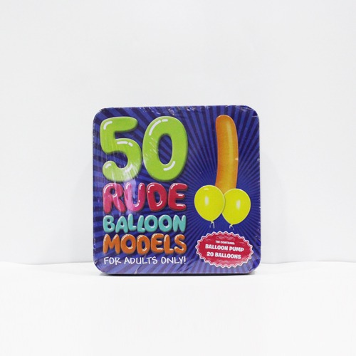 50 Rude Balloon Models: Adult Content