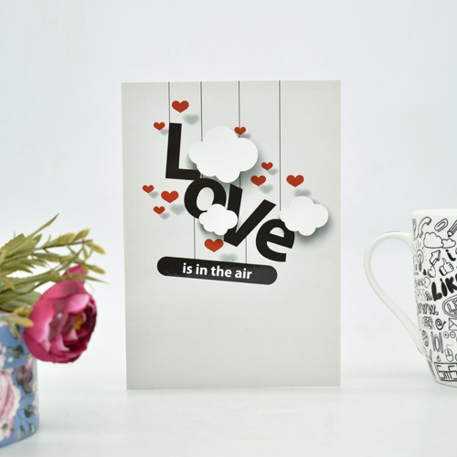 Love is in the Air Greeting Card| Love Card For Your Special One