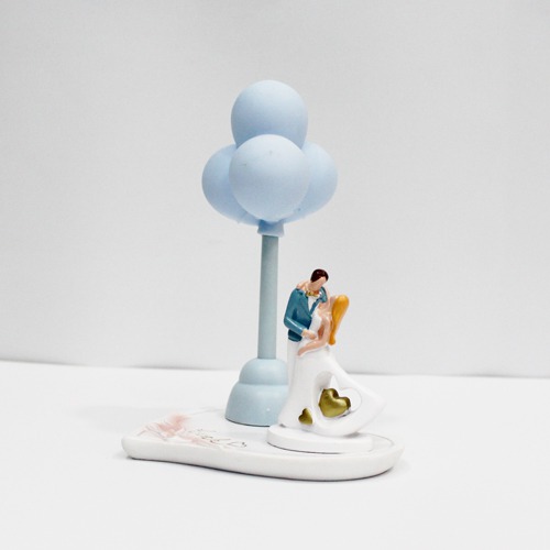 Valentine Romantic Love Couple With Balloon Shape lamp Lighting Effect