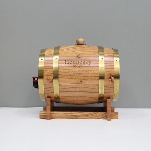 Wooden Wine Barrel with Stand