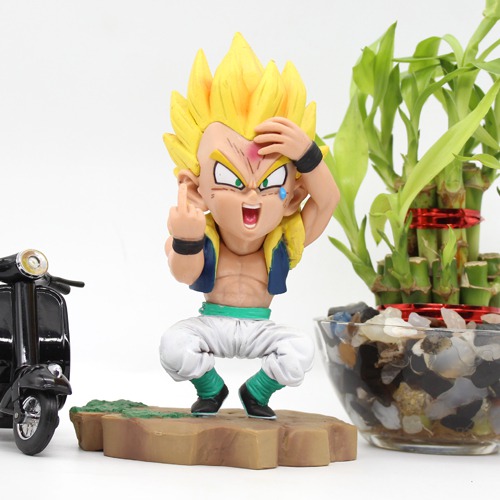 Dragon Ball Legends Collab Gotents, Anime Figurine