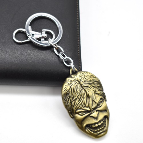 Hulk Face Metal Key Chain | Key Chain | key Ring | Key Holder For Boys & Girls, Cars, Bike Keys - Birthday Return Gift Item