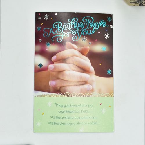 A Birthday Prayer For You Birthday Greeting Card