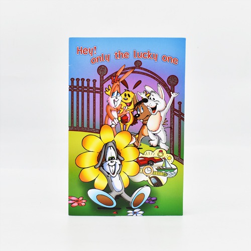 Hey! Only The Lucky One Birthday Greeting Card
