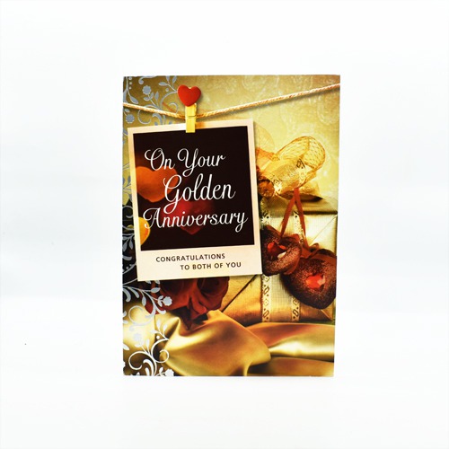 On Your Golden Anniversary Greeting Card