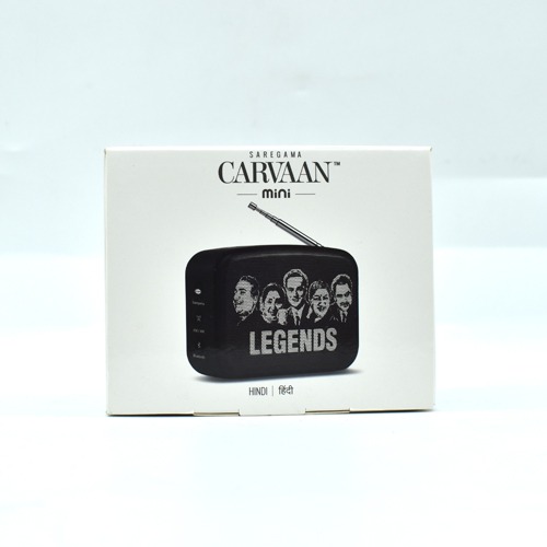 Saregama Carvaan Mini Hindi 2.0- Music Player Moonlight Black