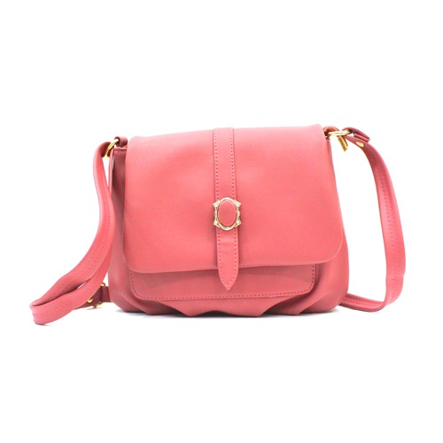 Pink Women Sling Bag - Mini | Leather Handmade Women's Handbags  detachable Sling Strap