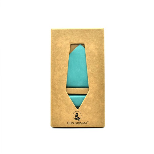 Don Glovani Cyan Necktie | Necktie Gift Formal Tie | Gift For Men