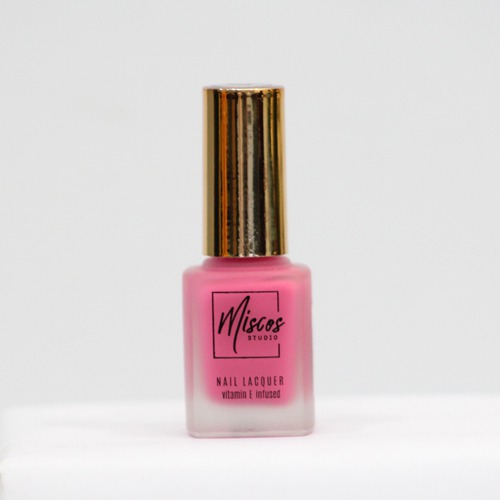 Miscos Charming Pink Nail Lacquer Matte | Pink Colour Nail Polish