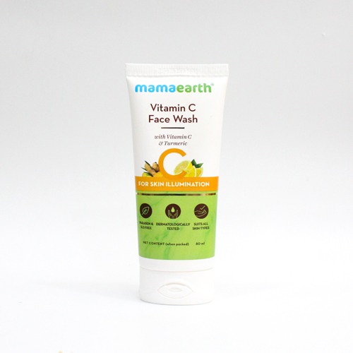 Vitamin C Face Wash with Vitamin C and Turmeric for Skin Illumination