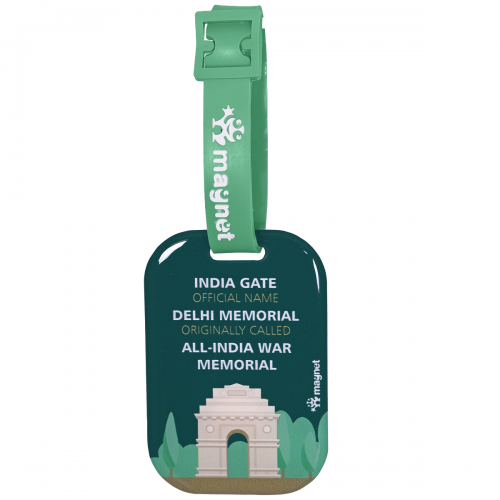 Dill Se Dilli Bag Tag | Luggage Tags for Trolley, Suitcase, Backpacks