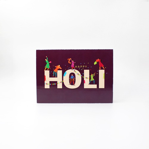 Happy Holi Greeting card