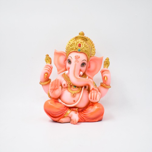 Fiber Ganesha Statue  For Car Dashboard