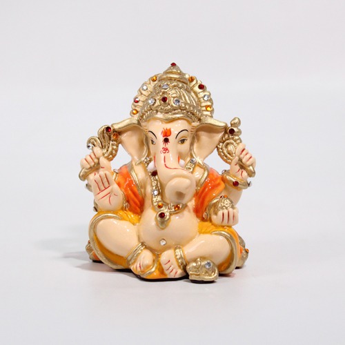 Mukut Dashboard Ganesha Statue| Car Dashboard