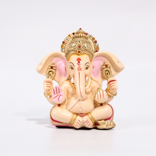 Big Ears Car Dashboard Ganesha Idol For Decor