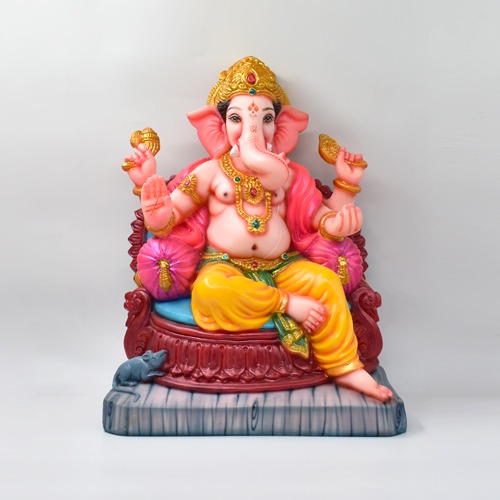 Multi colour Culture Ganesha Idol For  Home and Office Decor