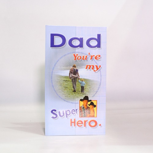 Dad Your my Super Hero Greeting Card