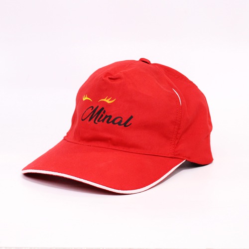 Red Personalised Caps, Custom Name Printed Adjustable Cap | Gift For Boys