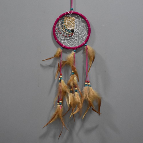 Pink Handmade Dream Catcher