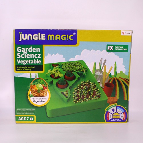 Jungle Magic Garden Scienz Experimental Educational Game for Kids