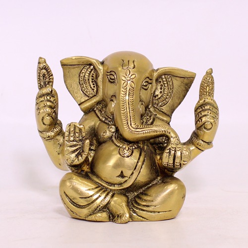 Brass Taklu  Lord Ganesha Idol For Home & Office  Decor