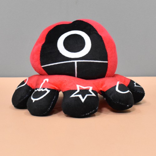 Reversible Squaid Game Sitting Plush Soft Toy For Kids( 12 cm)