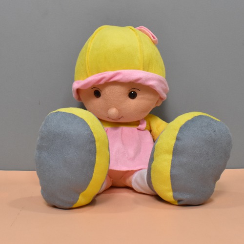 Super Soft Pink Doll Soft Toy Cute Looking | Washable Toys For Kids